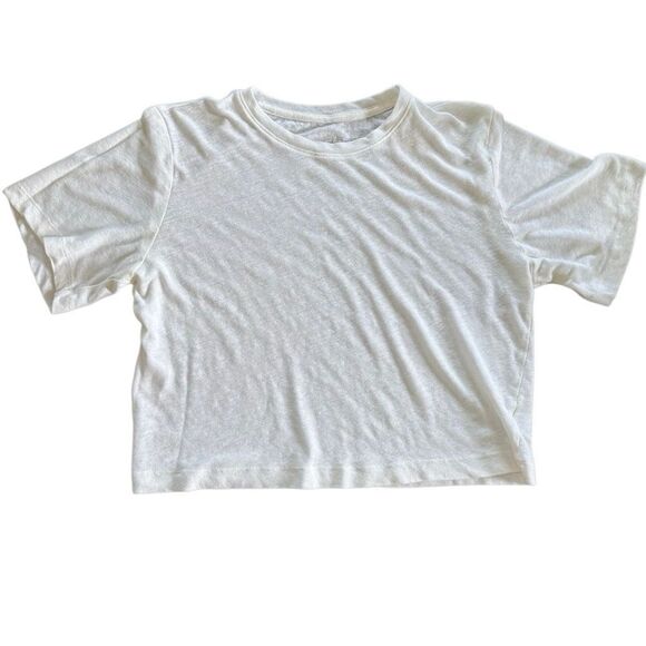 Old Navy Universal Thread Tee Oversized Crop Boxy Tees White Medium - Picture 5 of 8